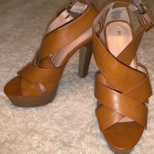 Brown heels